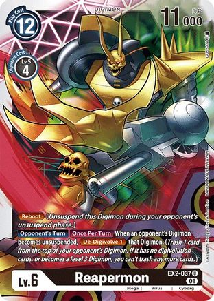 Reapermon [EX2-037] [Digital Hazard] - Trinity Hobby