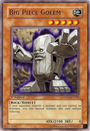Big Piece Golem [TDGS-EN008] Rare - Trinity Hobby
