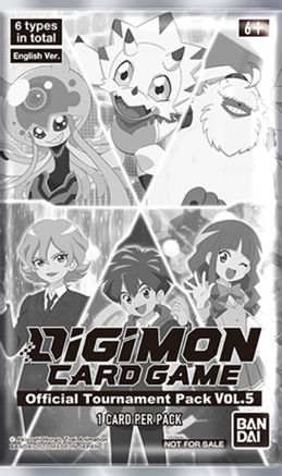Official Tournament Pack Vol.5 - [Digimon Promotion Cards] - Trinity Hobby