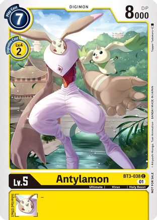 Antylamon [BT3-038] (Winner Pack New Awakening) [Release Special Booster Promos] - Trinity Hobby