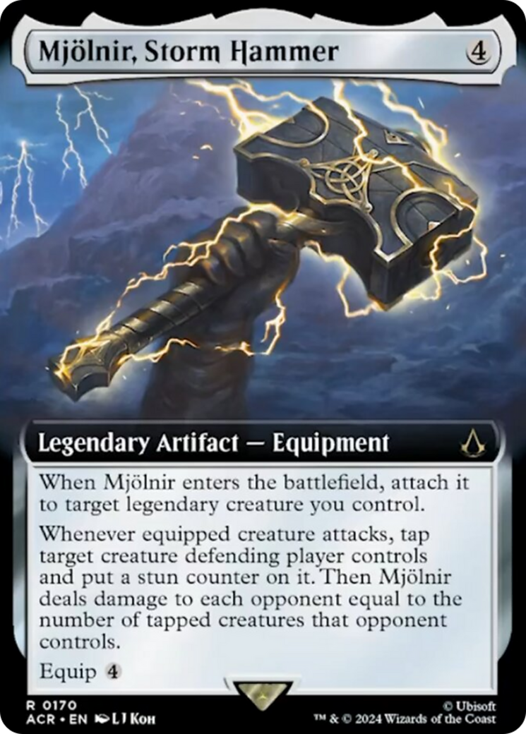 Mjolnir, Storm Hammer (Extended Art) [Assassin's Creed] - Trinity Hobby