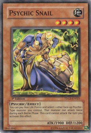 Psychic Snail [TDGS-EN021] Common - Trinity Hobby