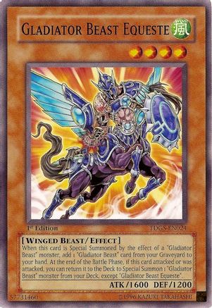 Gladiator Beast Equeste [TDGS-EN024] Common - Trinity Hobby
