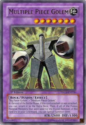 Multiple Piece Golem [TDGS-EN038] Ultra Rare - Trinity Hobby