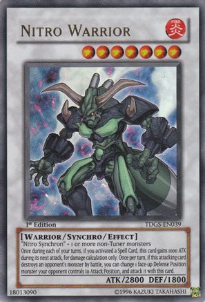 Nitro Warrior [TDGS-EN039] Ultra Rare - Trinity Hobby