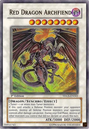 Red Dragon Archfiend [TDGS-EN041] Ultra Rare - Trinity Hobby