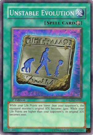 Unstable Evolution [TDGS-EN060] Super Rare - Trinity Hobby