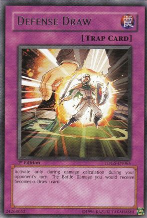 Defense Draw [TDGS-EN065] Rare - Trinity Hobby