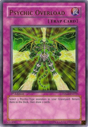 Psychic Overload [TDGS-EN070] Ultra Rare - Trinity Hobby