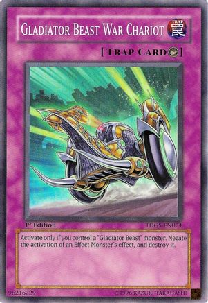 Gladiator Beast War Chariot [TDGS-EN074] Super Rare - Trinity Hobby