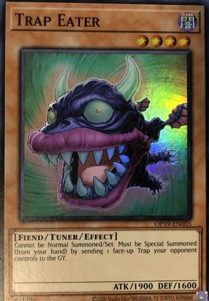 Trap Eater [OP19-EN005] Super Rare - Trinity Hobby
