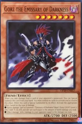 Gorz the Emissary of Darkness [OP19-EN017] Common - Trinity Hobby