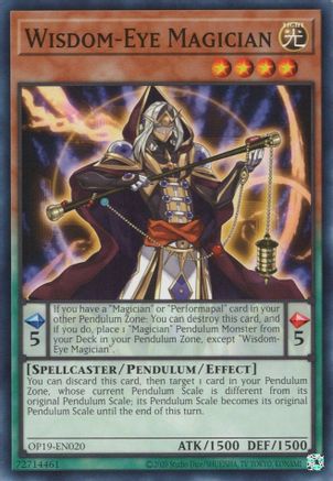 Wisdom-Eye Magician [OP19-EN020] Common - Trinity Hobby
