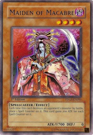 Maiden of Macabre [TDGS-EN084] Rare - Trinity Hobby