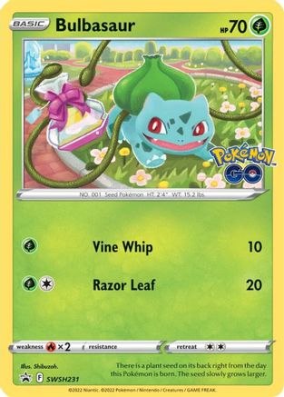 Bulbasaur (SWSH231) [Sword & Shield: Black Star Promos] - Trinity Hobby