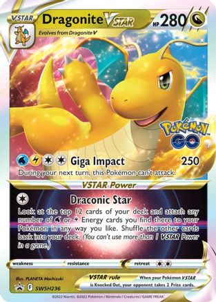 Dragonite VSTAR (SWSH236) [Sword & Shield: Black Star Promos] - Trinity Hobby