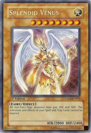 Splendid Venus [TDGS-EN094] Secret Rare - Trinity Hobby