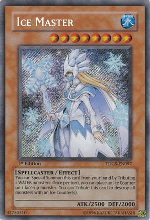 Ice Master [TDGS-EN097] Secret Rare - Trinity Hobby