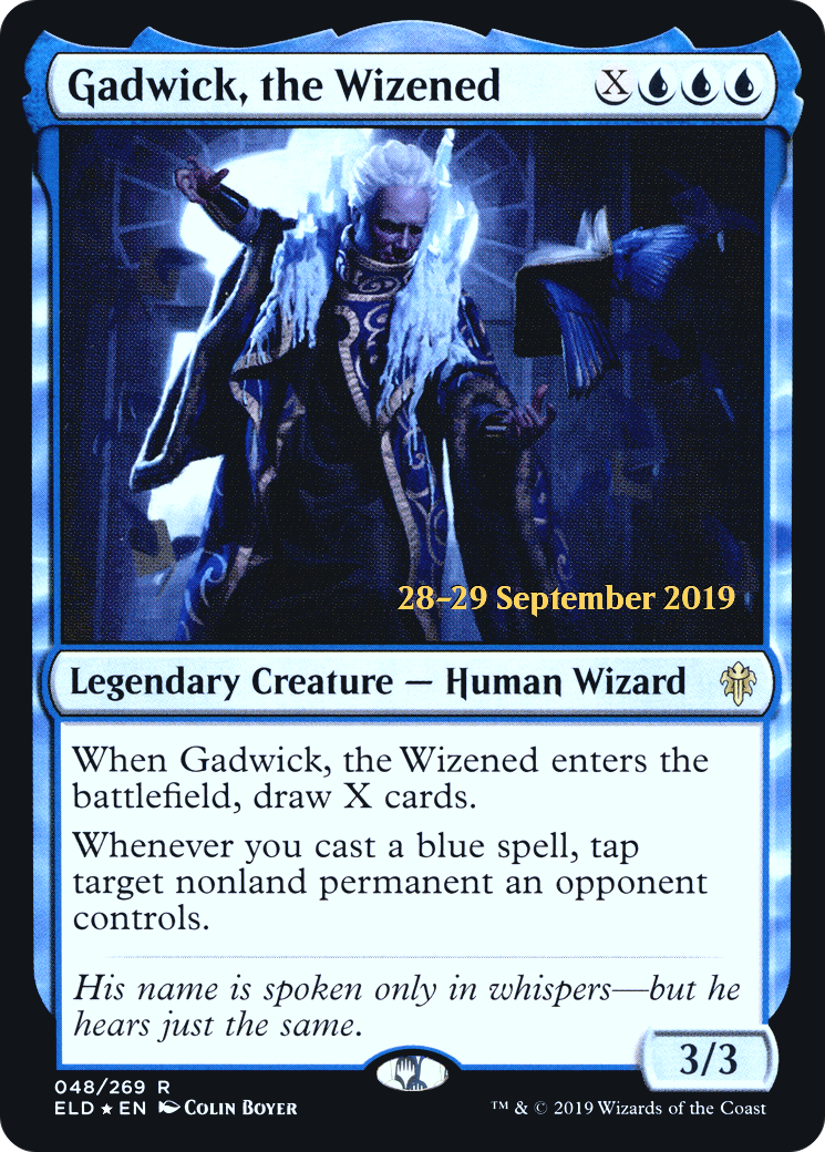 Gadwick, le Wizened [Promotions avant-première du Trône d'Eldraine] 