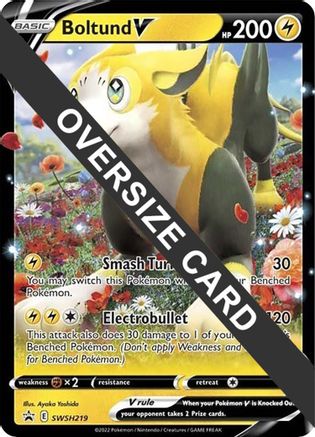 Boltund V (SWSH219) (Jumbo Card) [Sword & Shield: Black Star Promos] - Trinity Hobby