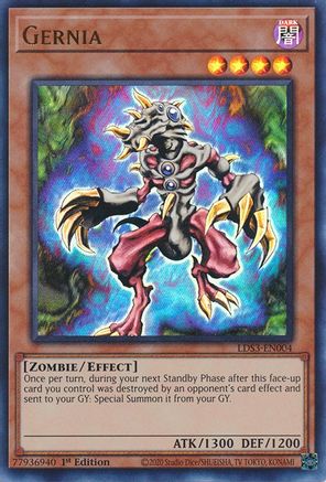 Gernia [LDS3-EN004] Ultra Rare - Trinity Hobby