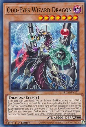 Odd-Eyes Wizard Dragon [LDS3-EN131] Common - Trinity Hobby