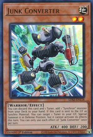 Junk Converter [LDS3-EN118] Ultra Rare - Trinity Hobby