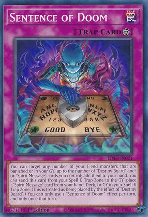 Sentence of Doom [LDS3-EN021] Common - Trinity Hobby