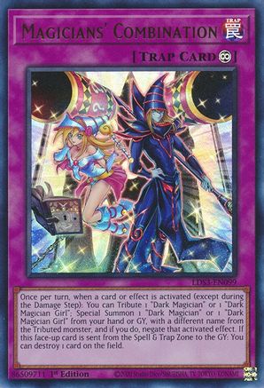 Magicians' Combination [LDS3-EN099] Ultra Rare - Trinity Hobby