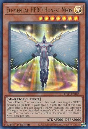 Elemental HERO Honest Neos [LDS3-EN102] Ultra Rare - Trinity Hobby