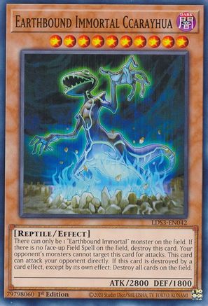 Earthbound Immortal Ccarayhua [LDS3-EN042] Common - Trinity Hobby