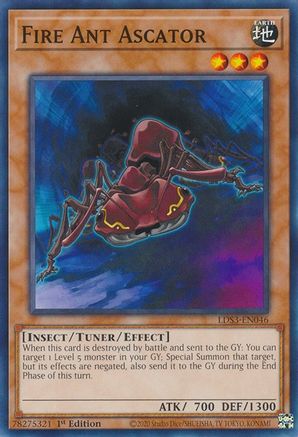 Fire Ant Ascator [LDS3-EN046] Common - Trinity Hobby