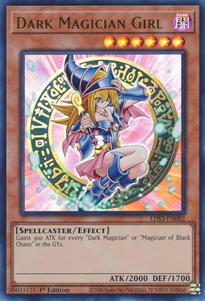 Dark Magician Girl [LDS3-EN082] Ultra Rare - Trinity Hobby