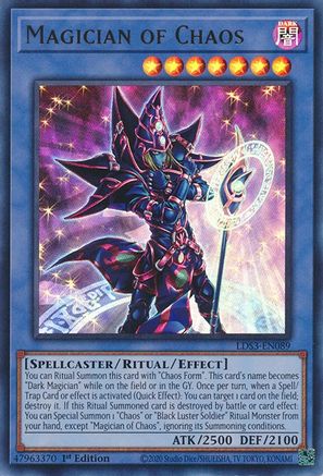 Magician of Chaos [LDS3-EN089] Ultra Rare - Trinity Hobby