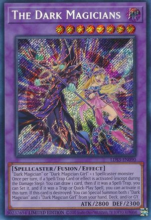 The Dark Magicians [LDS3-EN090] Secret Rare - Trinity Hobby