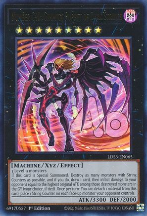Number C40: Gimmick Puppet of Dark Strings [LDS3-EN065] Ultra Rare - Trinity Hobby