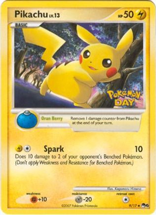 Pikachu (9/17) (Pokemon Day) [POP Series 6] - Trinity Hobby