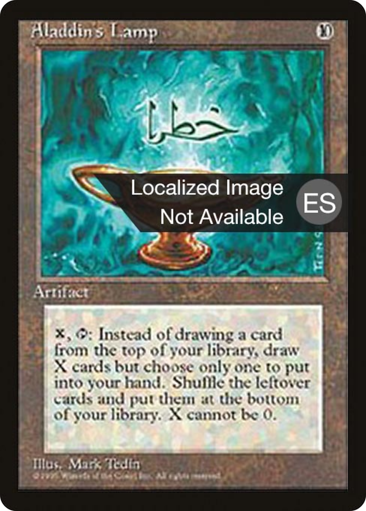 Aladdin's Lamp [Fourth Edition (Foreign Black Border)] - Trinity Hobby