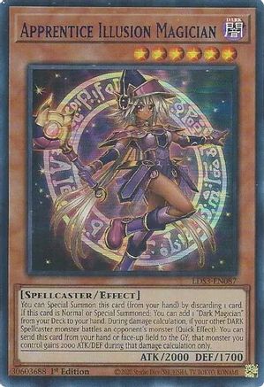 Apprentice Illusion Magician (Blue) [LDS3-EN087] Ultra Rare - Trinity Hobby