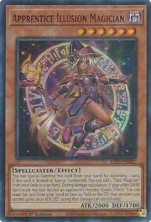 Apprentice Illusion Magician (Red) [LDS3-EN087] Ultra Rare - Trinity Hobby