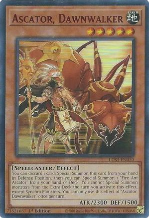 Ascator, Dawnwalker (Red) [LDS3-EN050] Ultra Rare - Trinity Hobby