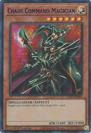 Chaos Command Magician (Blue) [LDS3-EN083] Ultra Rare - Trinity Hobby