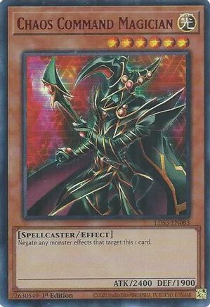 Chaos Command Magician (Red) [LDS3-EN083] Ultra Rare - Trinity Hobby