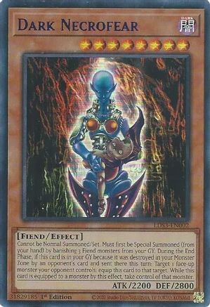 Dark Necrofear (Blue) [LDS3-EN002] Ultra Rare - Trinity Hobby