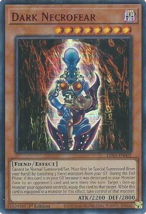 Dark Necrofear (Red) [LDS3-EN002] Ultra Rare - Trinity Hobby