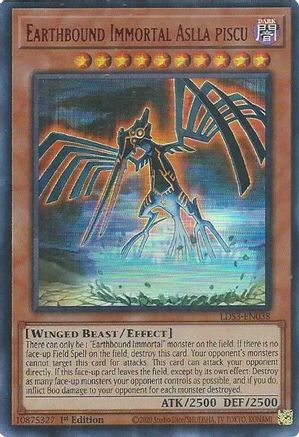 Earthbound Immortal Aslla piscu (Red) [LDS3-EN038] Ultra Rare - Trinity Hobby