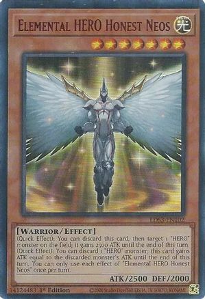 Elemental HERO Honest Neos (Red) [LDS3-EN102] Ultra Rare - Trinity Hobby