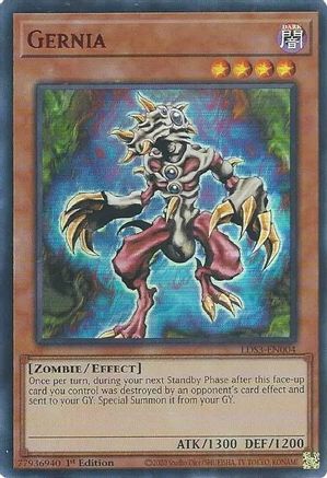 Gernia (Red) [LDS3-EN004] Ultra Rare - Trinity Hobby