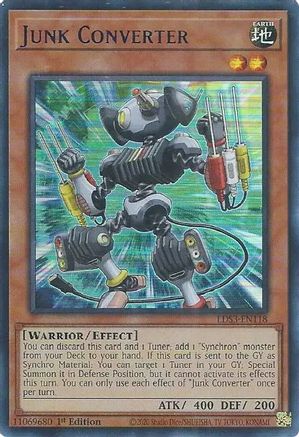 Junk Converter (Blue) [LDS3-EN118] Ultra Rare - Trinity Hobby