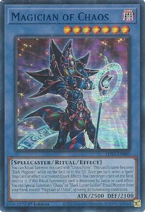 Magician of Chaos (Blue) [LDS3-EN089] Ultra Rare - Trinity Hobby